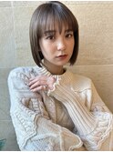 ◎ボブ/ロブ/切りっぱなし/前髪/顔周りカット/銀座一丁目