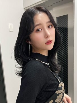 ベレーザシェルト(Beleza scelto) 2724髪質改善内巻きシャギーレイヤーロング韓国ワンホンヘア