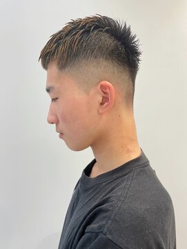 リコラックスビー(LICO LUXBE) メンズショート☆クロップ風ナチュラルフェード