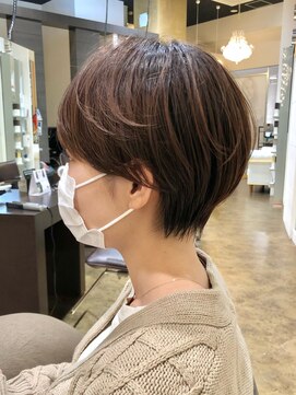 スミヤ(SUMIYA) 大人可愛い20代30代40代50代黒髪前下がりショートボブ/鹿児島