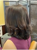 ★30代40代50代★大人レイヤーミディアムレイヤー根元パーマ