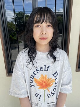 トオリト アダン(TOORITO ADAN) ロングレイヤーパーマ