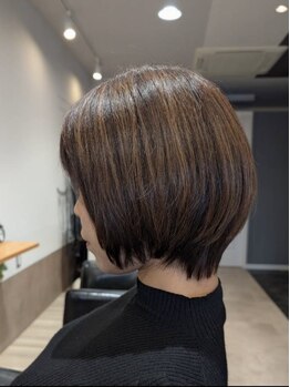 ステム(stem)の写真/【津福駅スグ】毎朝のスタイリングが楽になるカット＊諦めていた＃ショート＃ボブもstemで理想通りに♪