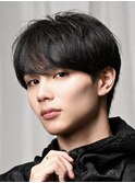 ナチュラルサラマッシュ【黒髪ショート】ラウンドヘア