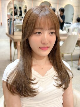 ロンド エスポワール 錦糸町(Lond espoir) ■着物ヘアメルティカラーフェミニンロング似合わせカット韓国9