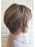 シャギーショート×イノアカラー×ハイライト