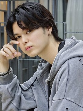 トルネード(TORNADO) アップバング マッシュ刈り上げないメンズカット A0418