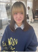レイヤーカット/お顔まわりカット/ワンカール