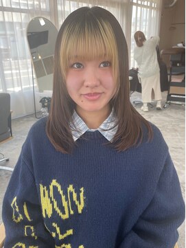 ユニカ 宇都宮(yunica) レイヤーカット/お顔まわりカット/ワンカール