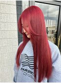 チェリーレッド+艶トリートメント