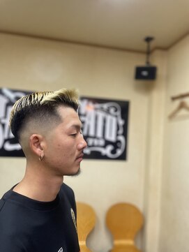 バーバーサトウ(BARBER SATO) サイドパートスタイル