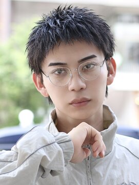 ベーア メロー(Bar mellow) ダウンバングスパイキーショートウルフ