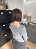 大人可愛い大人美人くすみカラーアッシュグレーベージュ