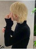ニュアンスベリーショートブロンド