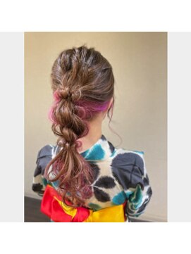 スーパーカット ヘッドショップ(SUPER CUT HEAD SHOP) 浴衣用ヘアアレンジ♪