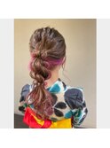 浴衣用ヘアアレンジ♪