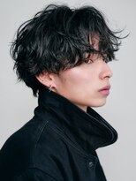 フィフス 原宿(fifth)&nbsp;原宿シャドウパーマメンズカットツイスパラウンドマッシュ30代