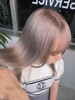 イエナ 渋谷(IENA)&nbsp;デザインカラーケアブリーチダブルカラーパープルラベンダー