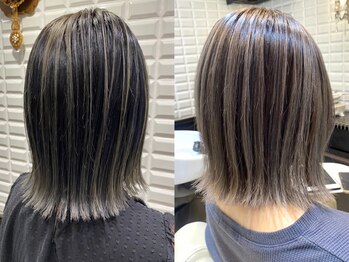 ルピナス(Lupinus)の写真/【完全個室】“アディクシーカラー”で透明感と艶を実現♪髪質に合わせたカラー剤でダメージレスが嬉しい☆