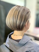 ワンバイジエクト 梅田&nbsp;似合わせショート/ココアグレージュ/ショートボブ