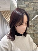 小顔見せミディアムレイヤー