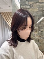 ザザ ZA/ZA 目白 小顔見せミディアムレイヤー