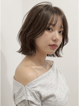 ライズ ネックス ザ サロン 渋谷(LIZE nex the salon) 韓国ボブ［#渋谷駅 #韓国 #髪質改善 #ボブ #レイヤー］