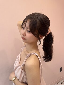 ボタン シブヤ(VOTAN SHIBUYA) 結んで可愛い顔周り♪