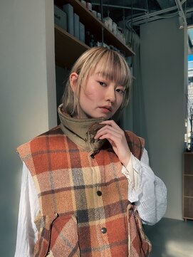 エルム 原宿 表参道(yelm) 原宿/インナーカラー/イヤリングカラー/ダブルカラー/髪質改善