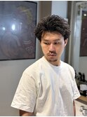 立ち上げオールバックスタイル〈吉祥寺〉〈メンズ〉〈床屋〉