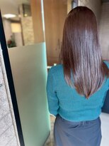 アミリー 成田美郷台店(Amily)&nbsp;地毛風カラー 艶感セミロング黒髪20代30代40代50代60代髪質改善