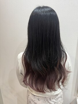 ラッソヘアー(Lasso hair) インナーグラデーションカラー