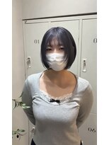 ソヨン 豊田土橋2号店(SOYON)&nbsp;【ボブ顔まわりレイヤー×ラベンダーカラー】