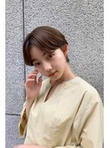 ハンサムショートセンターパートショート