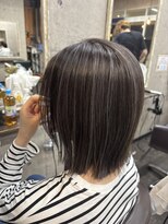 スタイルエイチ(Style‐H) ハイライト×ボブ