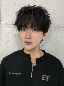ガーデンタチカワネクスト(garden tachikawa next) 【竹嶌】大人男子無造作マッシュシャドウパーマ20代30代
