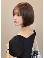 ビグディーサロン(BIGOUDI SALON) 可愛い切りっぱなしボブ