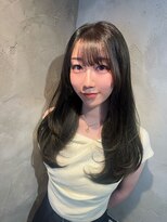 ミミ 池袋 要町(mimi) 【mimi】レイヤーカット×グレージュ