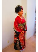 成人式で大人キュート