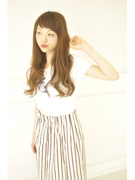 エルフォ(elfo) 【elfo】スタイリング剤なし！！ベビーバングのゆるカール