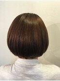 シンプルストレートボブ