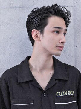 ガズル ハラジュク(GUZZLE HARAJUKU) 刈り上げないカジュアル七三スタイル