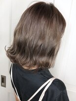 エイト プラット 渋谷2号店(EIGHT plat)&nbsp;【EIGHT plat】外ハネウェーブボブ×グレージュカラー