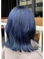 ヘアメイク マルナ 大通店(HAIR MAKE MALUNA) 【MALUNA カラーリスト神】dark blue