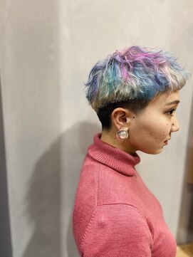 アース コアフュールボーテ ふじみ野店(EARTH coiffure beaute) キャンディーカラー