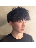 メンズデザイン シャビ(Men's design Shabbi)&nbsp;【メンズ専門】Syun マッシュスパイラルパーマ