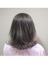 ジーナ 西荻窪(Zina)&nbsp;小顔セミウェットウェーブピンクベージュハイライトカラー