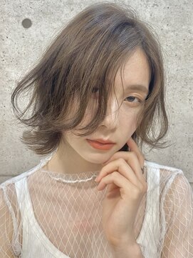 ボタニウム バイ アールサロン(BOTANIUM by RrSALON) 【BOTANIUM】ナチュラルハイライト×レイヤーボブ by林