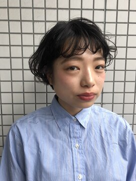 ウィーク 梅田(UiiC) 気分転換に爽やかショートパーマ【uiic umeda rira】