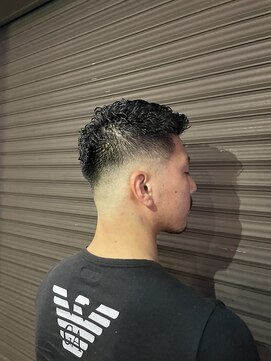 ヒロギンザ 新橋店(HIRO GINZA) 濡れパン スキンフェード